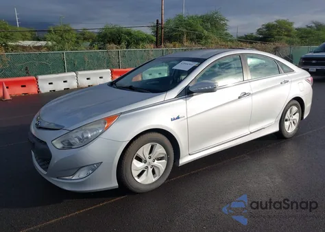 2015 Hyundai Sonata Hybrid z USA, uszkodzony, nr VIN KMHEC4A4XFA137788